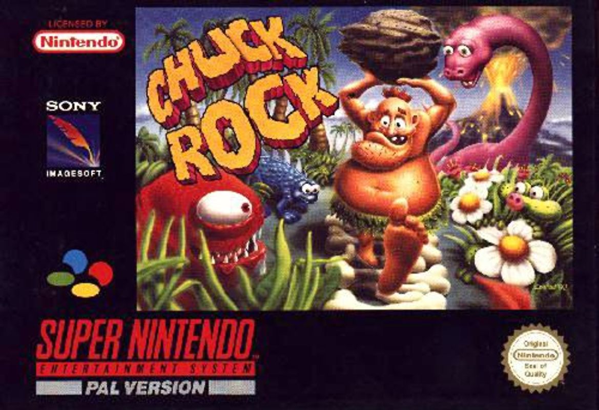 Chuck Rock Super Nintendo
