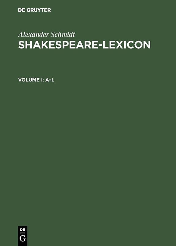 Shakespeare-Lexicon
