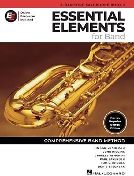 Essential Elements for Band - Eb Baritone Sax Book 2 with Eei