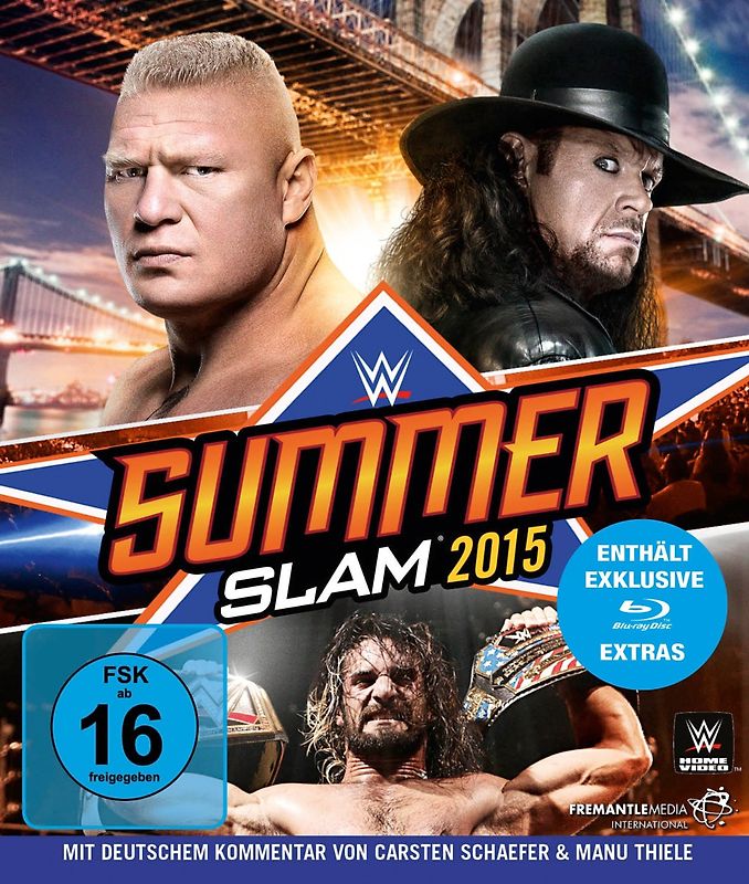 Summerslam 2015 Blu-ray Disc