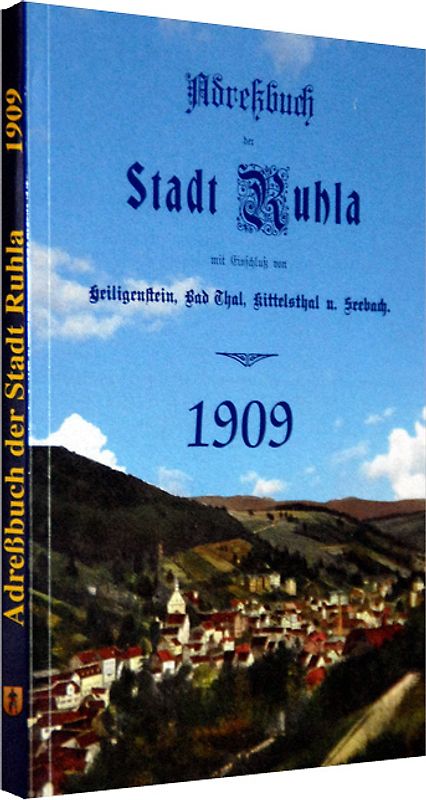 Adressbuch der Stadt Ruhla 1909