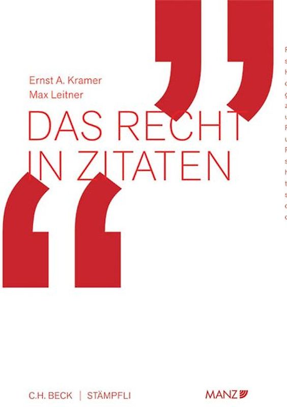 Das Recht in Zitaten