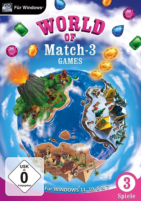 World of Match 3 Games PC Spiele