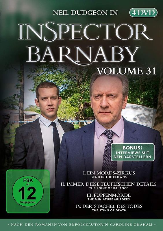 Inspector Barnaby Vol. 31 [4 DVDs] DVD