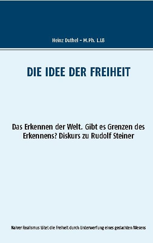 Die Idee der Freiheit