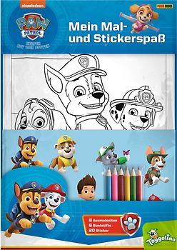 PAW Patrol: Mein Mal- und Stickerspaß