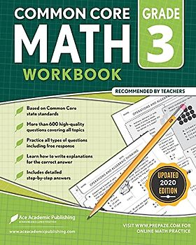 3rd Grade Math Workbook: Common Core Math Workbook