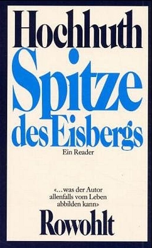 Spitze des Eisbergs
