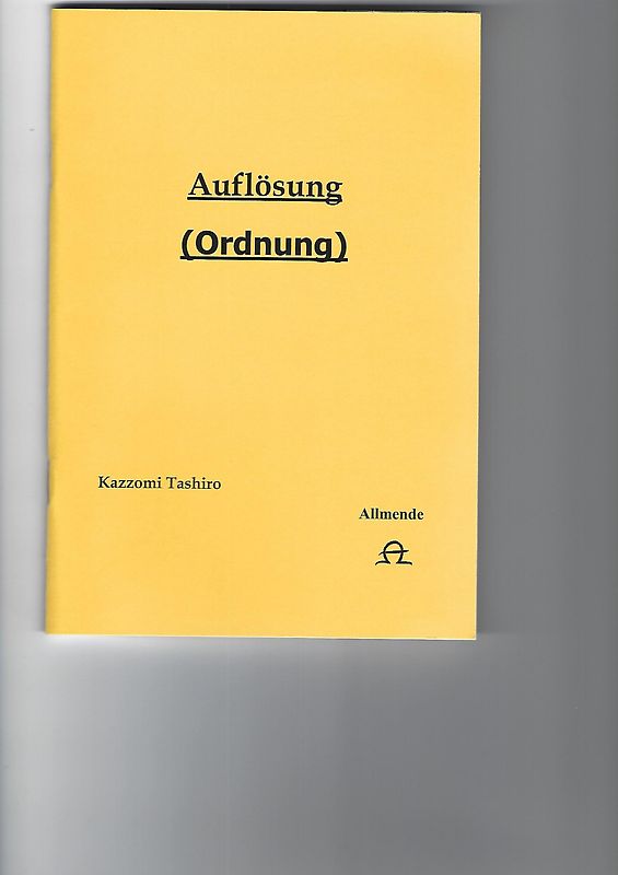 Auflösung (Ordnung)