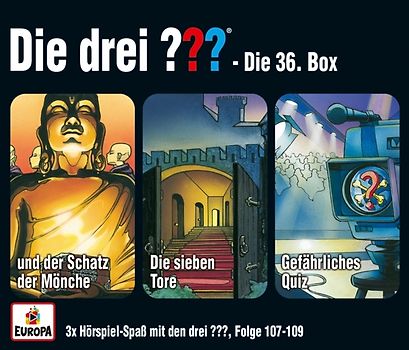 Die drei ??? - 36/3er Box (Folgen 107,108,109) [3 Audio CDs]