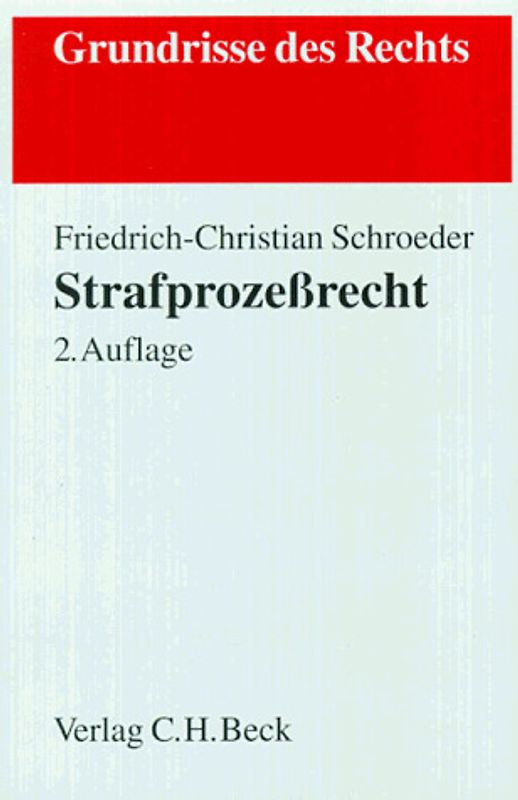 Strafprozessrecht