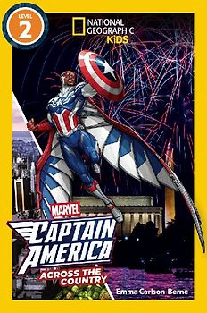 Marvel's Captain America Across the Country (National Geographic Kids Readers, Level 2)