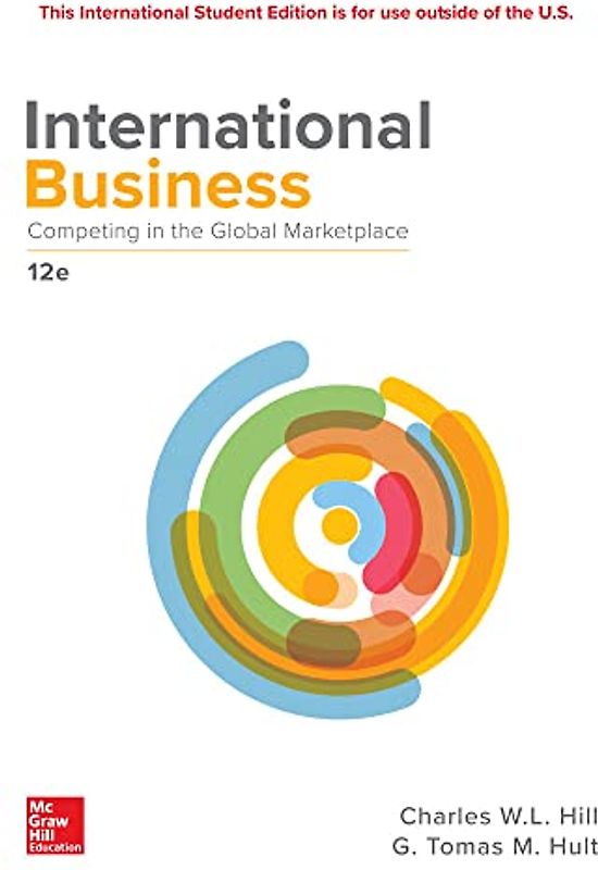 ISE International Business: Competing in the Global Marketplace