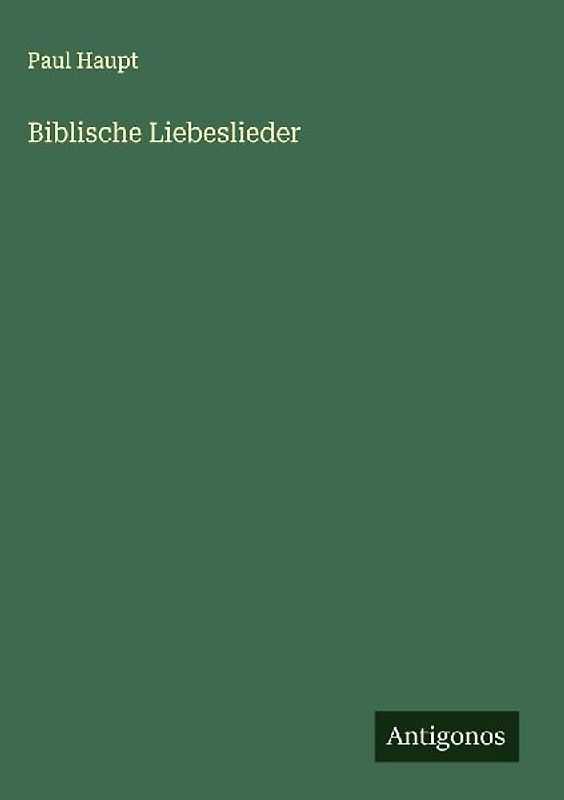 Biblische Liebeslieder