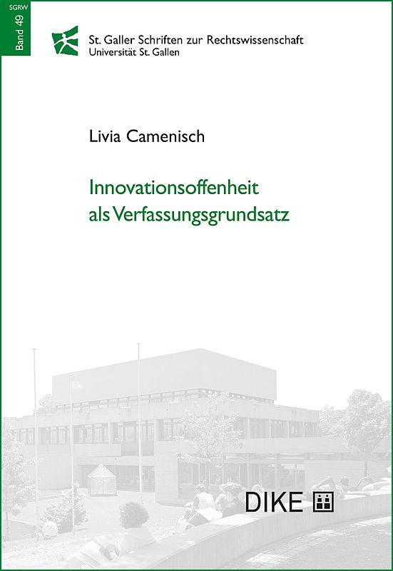 Innovationsoffenheit als Verfassungsgrundsatz