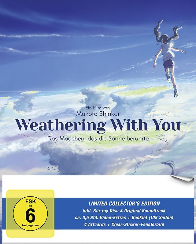 Weathering With You - Das Mädchen, das die Sonne berührte [Limited Collector's Edition, 2 Discs, Exklusivprodukt] Blu-ray Disc