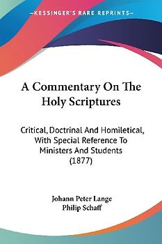 A Commentary On The Holy Scriptures