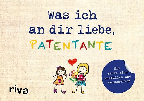 Was ich an dir liebe, Patentante – Version für Kinder