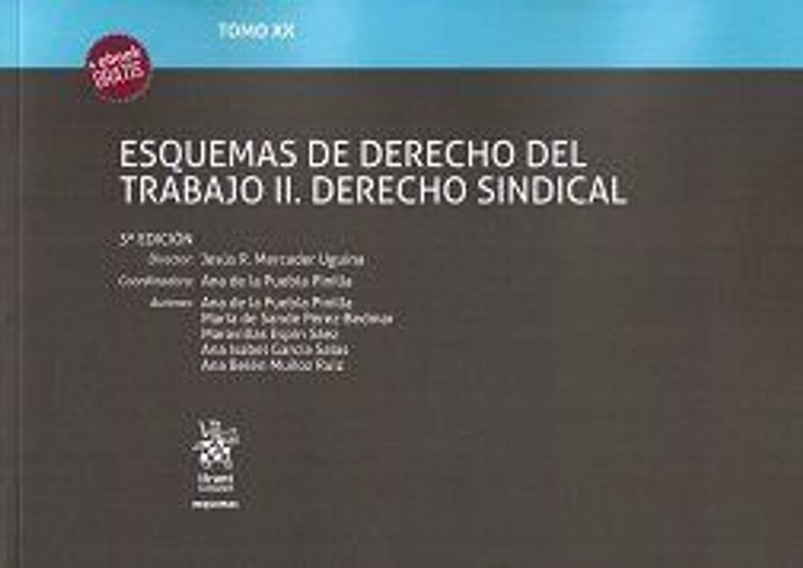 Esquemas de derecho del trabajo II : derecho sindical