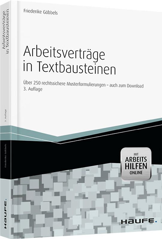 Arbeitsverträge in Textbausteinen