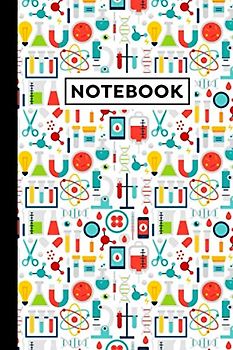 Notebook: Laboratory Notebook - Laboratory Themed Gift For Science Nerds, Kids Who Like Science And Laboratory Workers - Laboratory Journal - 6x9 - 120 Lined Pages With Laboratory Themed Borders
