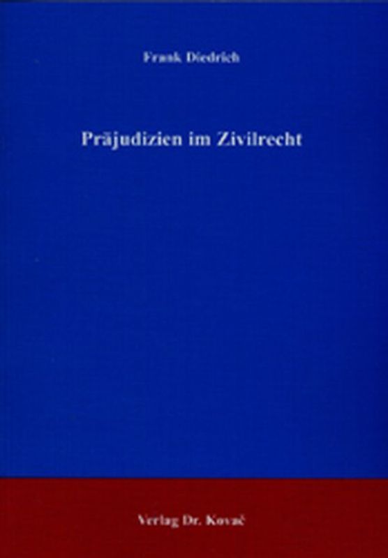 Präjudizien im Zivilrecht