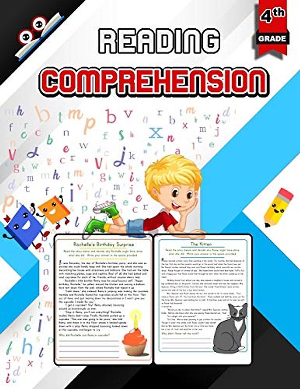 Reading Comprehension for 4th Grade: Games and Activities to Support Grade 4 Skills, Grade 4 Reading Comprehension Workbook