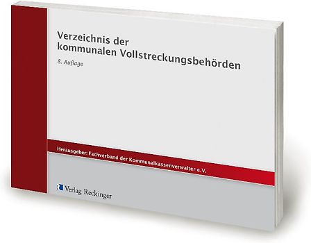 Verzeichnis der kommunalen Vollstreckungsbehörden