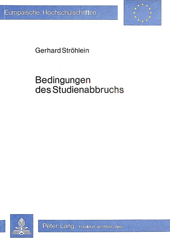 Bedingungen des Studienabbruchs