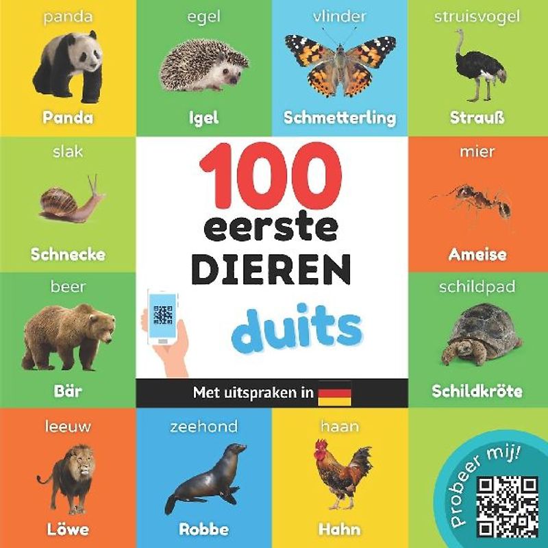 100 eerste dieren in het duits