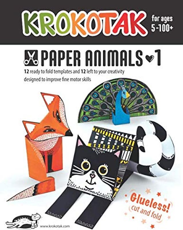KROKOTAK PAPER ANIMALS 1 (PAPER CRAFT, Band 1)