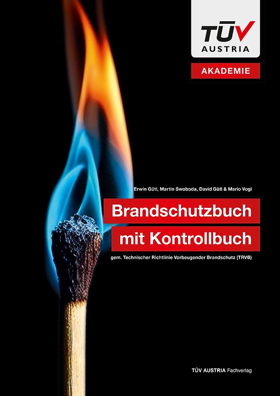 Brandschutzbuch mit Kontrollbuch