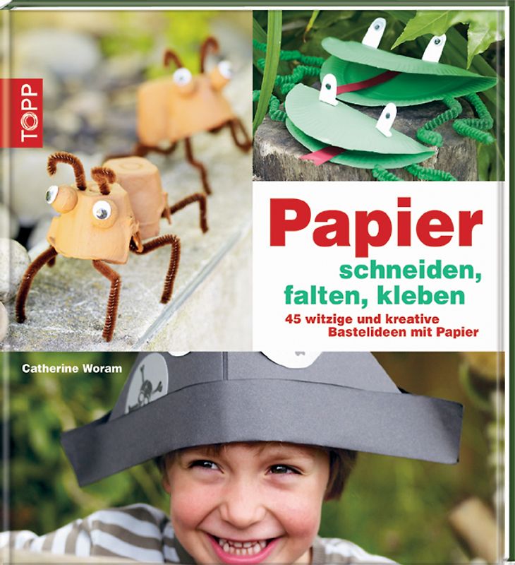 Papier schneiden, falten, kleben