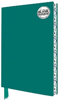 Teal Blank Artisan Notebook (Flame Tree Journals)