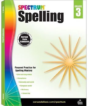 Spectrum Spelling, Grade 3