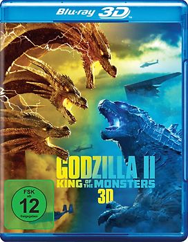 Godzilla II: King of the Monsters 3D 3D Blu-ray Disc
