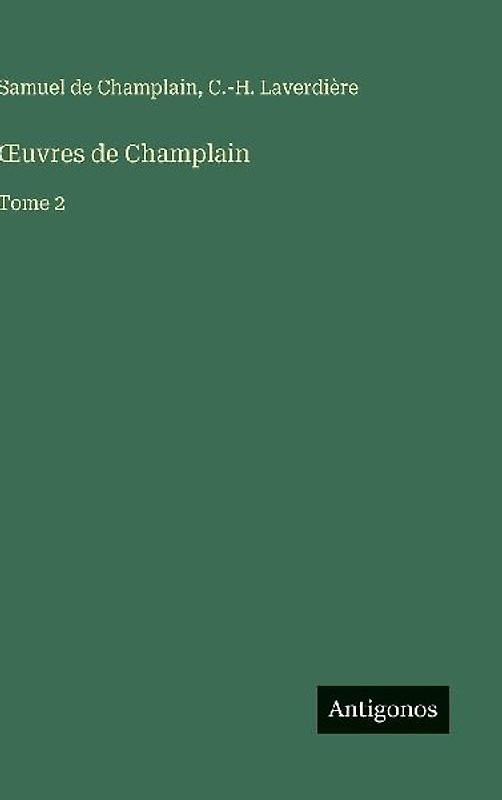 ¿uvres de Champlain