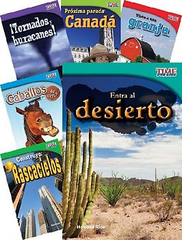Time for Kids(r) Informational Text Grade 2 Spanish Readers Set 2 10-Book Set