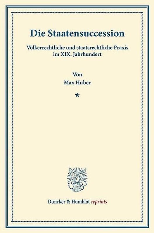 Die Staatensuccession.