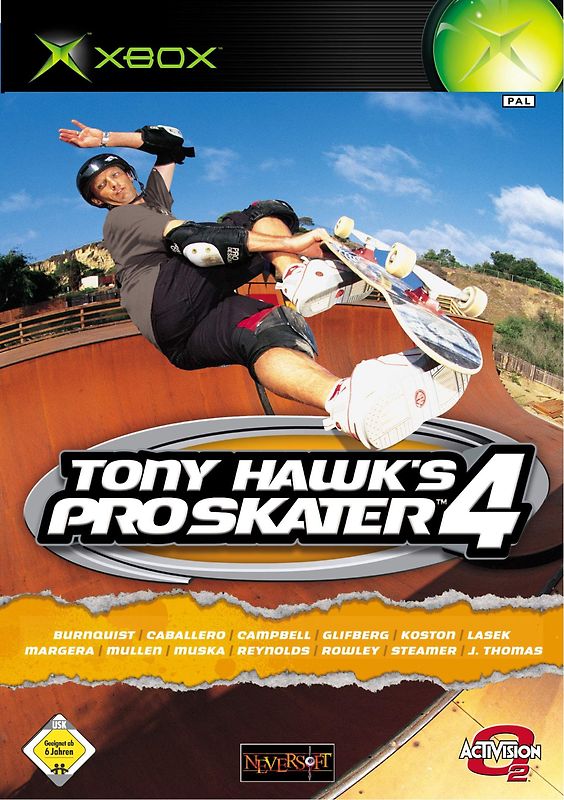 Tony Hawk's Pro Skater 4 Xbox