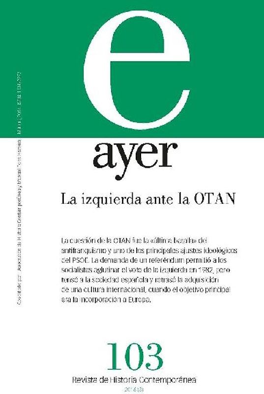 La izquierda ante la OTAN : ayer 103