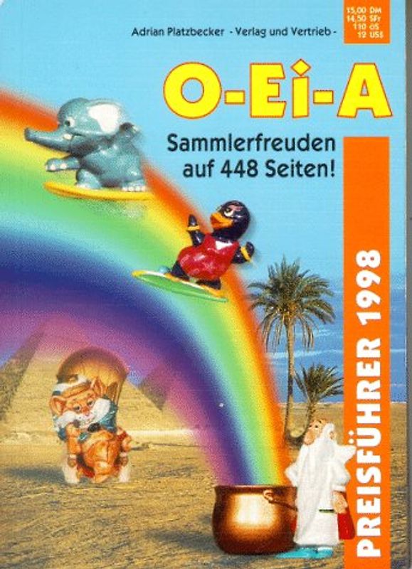Überraschungsei-Preisführer O-Ei-A 1998