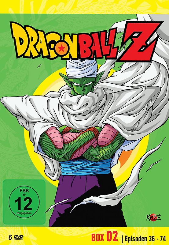 Dragonball Z - Box 2/10 (6 DVDs) - Episoden 36-74 - Akira Toriyama DVD