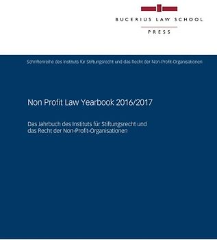 Non Profit Law Yearbook 2016/2017