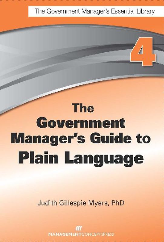 The Government Manager's Guide to Plain Language
