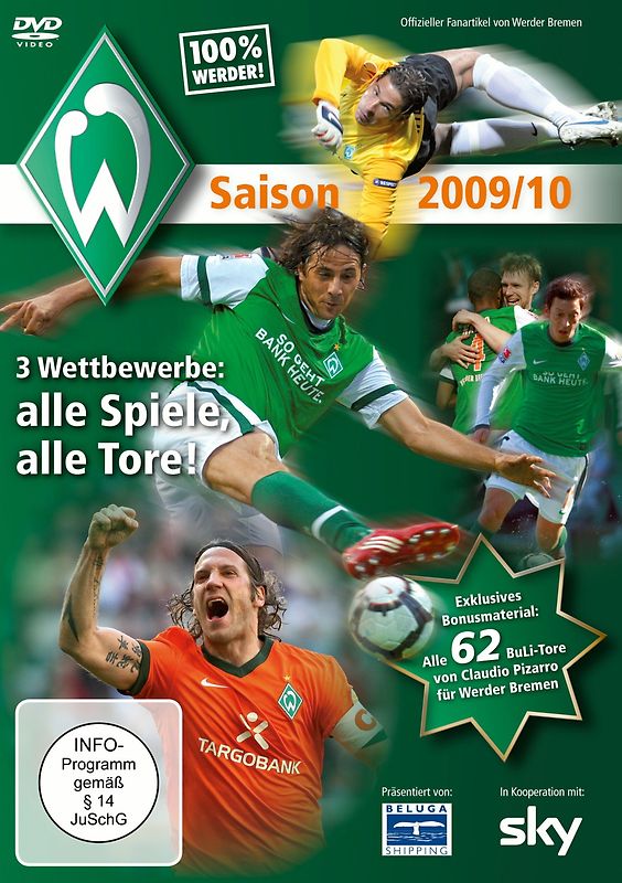 100% Werder - Werder Bremen Saisonrückblick 2009/2010 DVD
