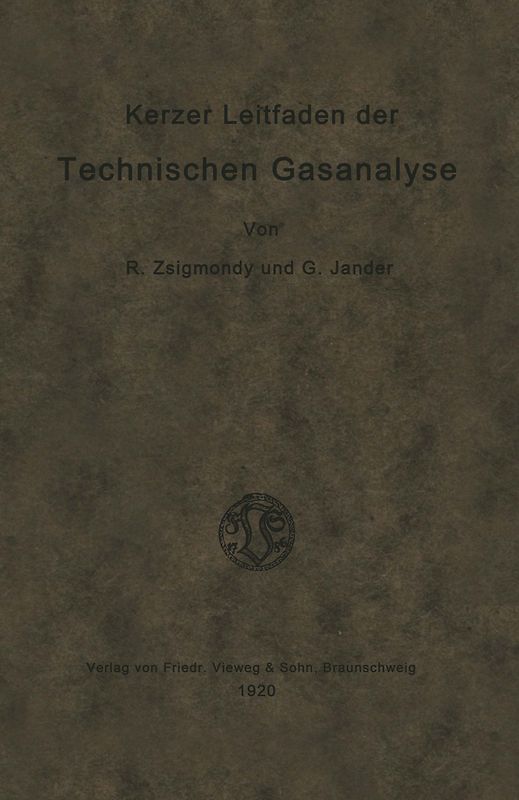 Kurzer Leitfaden der Technischen Gasanalyse