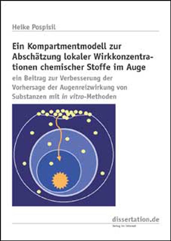 Ein Kompartmentmodell zur Abschätzung lokaler Wirkkonzentrationen chemischer Stoffe im Auge