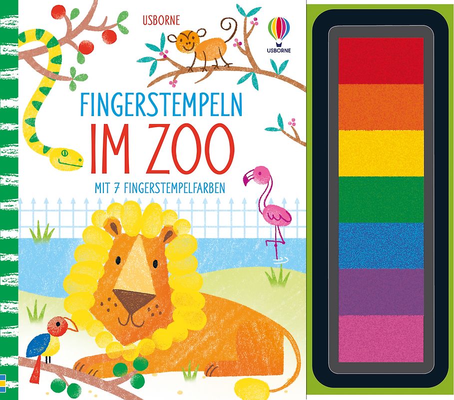 Fingerstempeln: Im Zoo