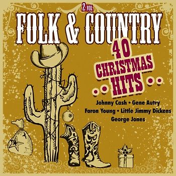 Johnny Cash - Folk & Country - 40 Christmas Hits, Vol. 2